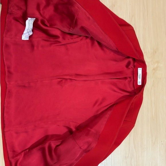 Mango Vibrant Red Women's Blazer - Picture 6 of 6